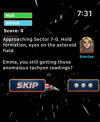Vector Wing early gameplay screenshot